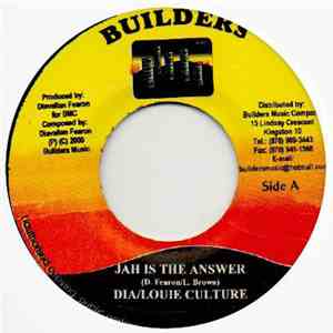 Dia  & Louie Culture / Cocoa Tea, Cudjoe & Determine - Jah Is The Answer / Down The Lane flac album