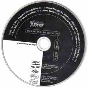 Dio  - Dio's Inferno - The Last In Live flac album