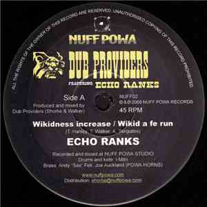 Dub Providers Featuring Echo Ranks - Wikidness Increase flac album