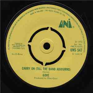 Gove - Carry On (Till The Band Adjourns) flac album