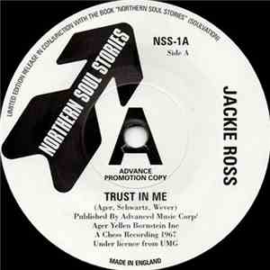 Jackie Ross / Marvin Gaye - Trust In Me / Lucky Lucky Me flac album
