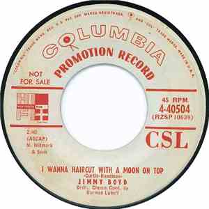 Jimmy Boyd - I Wanna Haircut With A Moon On Top / How Come flac album