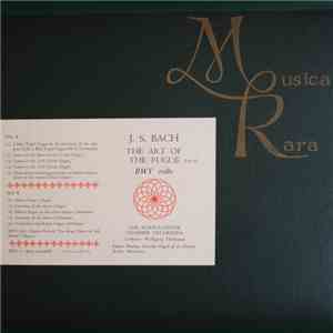 Johann Sebastian Bach, The Kurpfälzische Chamber Orchestra, Wolfgang Hofmann, Heinz Markus Gottshe - The Art Of The Fugue Part 2, BWV 1080 flac album