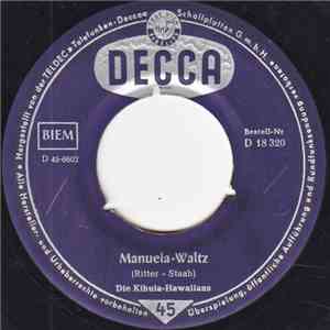 Kihula-Hawaiians - Manuela-Waltz / Drei Braune Mädchen flac album
