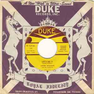Lester Williams And His Orchestra - Let's Do It / Good Loving Daddy flac album