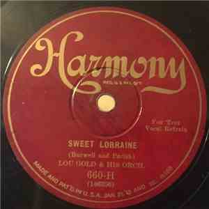 Lou Gold And His Orchestra - Sweet Lorraine / I Can't Give You Anything But Love flac album