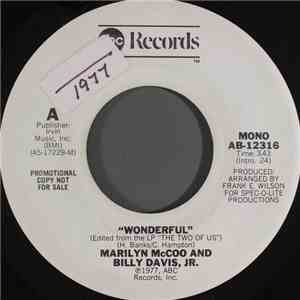 Marilyn McCoo & Billy Davis Jr. - Wonderful flac album