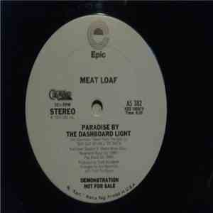 Meat Loaf - Paradise By The Dashboard Light / Bat Out Of Hell flac album