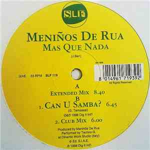 Meniños De Rua - Mas Que Nada flac album