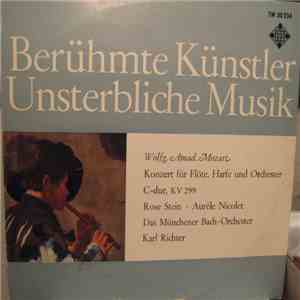 Mozart - Münchener Bach-Orchester, Aurèle Nicolet, Rose Stein, Karl Richter - Konzert Für Flöte, Harfe Und Orchester C-dur, KV 299 flac album