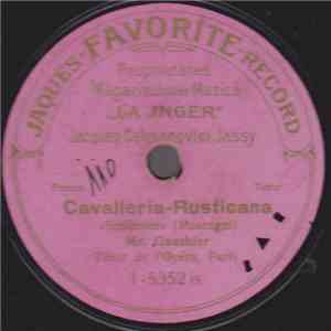 Mr. Gautier - Cavalleria-Rusticana / Le Trouvère flac album