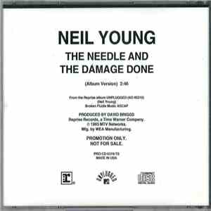 Neil Young - The Needle And The Damage Done flac album
