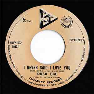 Orsa Lia - I Never Said I Love You / No Walls, No Ceilings, No Floors flac album