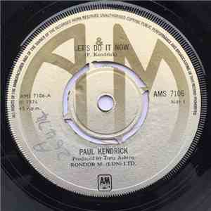 Paul Kendrick - Let's Do It Now / Teenage Smash flac album
