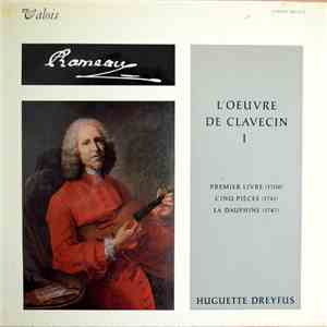 Rameau - Huguette Dreyfus - Premier Livre , Cinq Pièces , La Dauphine  flac album