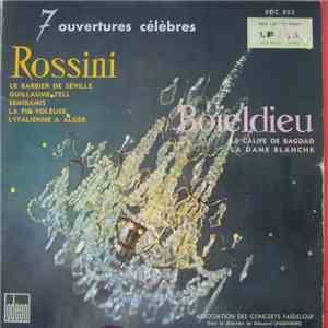 Rossini / Boïeldieu - 7 Ouvertures Célèbres flac album