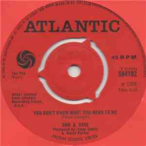 Sam & Dave - You Don't Know What You Mean To Me / This Is Your World flac album