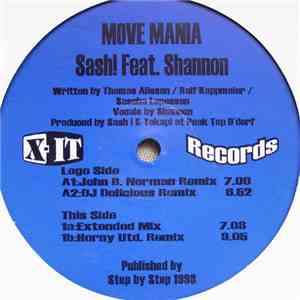 Sash! Feat. Shannon - Move Mania flac album