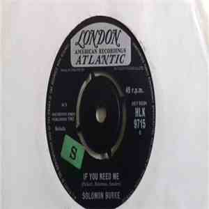 Solomon Burke - If You Need Me flac album
