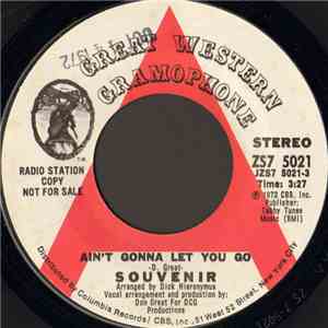 Souvenir  - Ain't Gonna Let You Go flac album