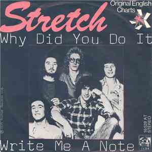 Stretch - Why Did You Do It / Write Me A Note flac album