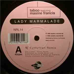 Taboo  Featuring Maxine Francis - Lady Marmalade flac album