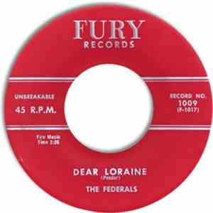 The Federals  - Dear Loraine / She's My Girl flac album