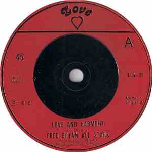 The Fred Bryan All Stars - Love And Harmony flac album
