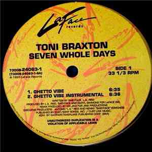 Toni Braxton - Seven Whole Days flac album