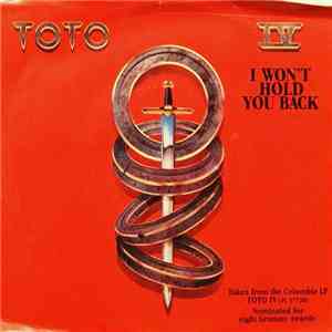Toto - I Won't Hold You Back flac album