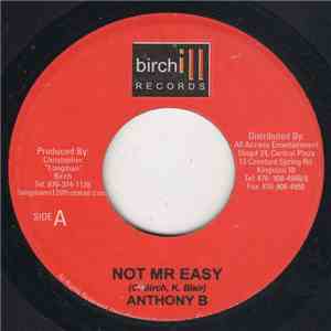 Anthony B / Floyd West - Not Mr Easy / Keep Trying flac album