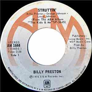 Billy Preston - Struttin' / You Are So Beautiful flac album