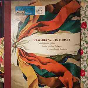 Bruch - Yehudi Menuhin, London Symphony Orchestra, Sir Landon Ronald - Concerto No. 1 In G Minor, OP. 26 flac album