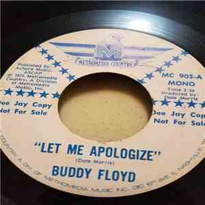 Buddy Floyd - Let Me Apologize flac album