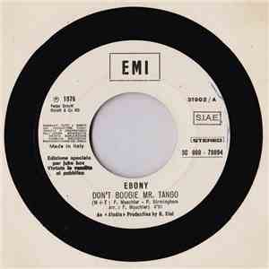 Ebony  / Thelma Houston - Don't Boogie Mr. Tango / Don't Leave Me This Way flac album