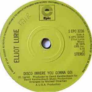Elliot Lurie - Disco (Where You Gonna Go) flac album