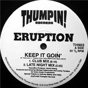 Eruption  - Keep It Goin' / Feel It flac album