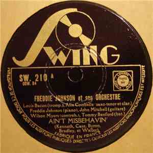 Freddy Johnson Et Son Orchestre - Ain't Misbehavin' / Hi Diddle Diddle flac album