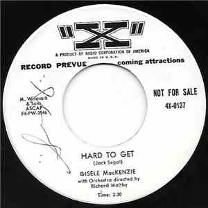 Gisele MacKenzie - Hard To Get flac album