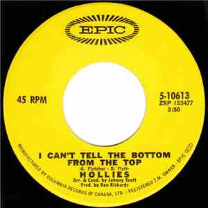 Hollies - I Can't Tell The Bottom From The Top flac album