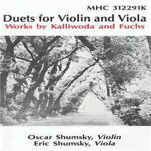 Kalliwoda, Fuchs, Oscar Shumsky, Eric Shumsky - Duets For Violin And Viola flac album