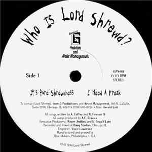 Lord Shrewd - Who Is Lord Shrewd? flac album