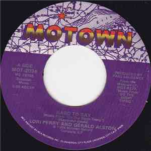 Lori Perry And Gerald Alston / Keith John - Hard To Say / Why Don't We Try flac album