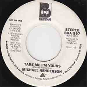 Michael Henderson - Take Me I'm Yours flac album