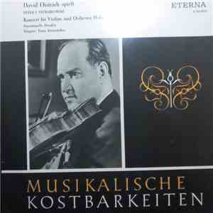 Peter I.Tschaikowski - Staatskapelle Dresden, Franz Konwitschny, David Oistrach - Konzert Für Violine Und Orchester D-dur Op. 35 flac album