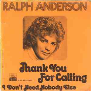 Ralph Anderson - Thank You For Calling flac album