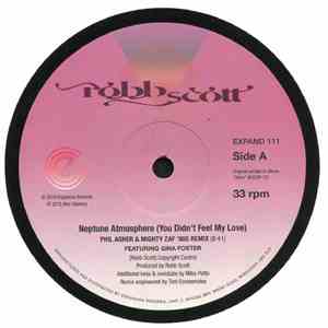 Robb Scott Featuring Gina Foster - Neptune Atmosphere (You Didn't Feel My Love) flac album