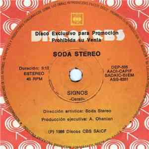 Soda Stereo - Profugos / Signos flac album