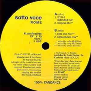 Sotto Voce - Rome flac album