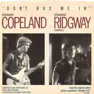 Stewart Copeland And Stanard Ridgway - Don't Box Me In flac album